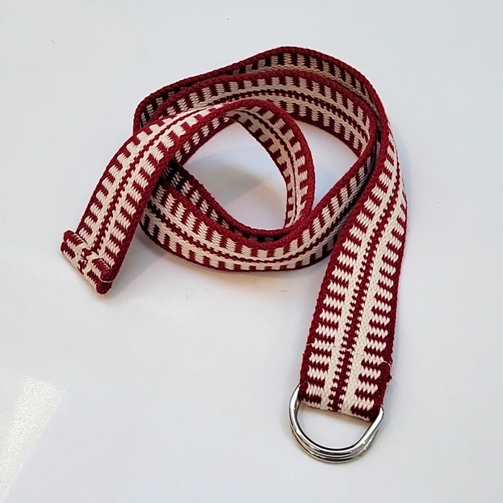 Isabel Marant Nyess belt. Red and white,  42"
